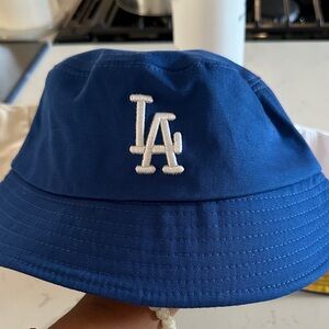 Blue LA Bucket Hat